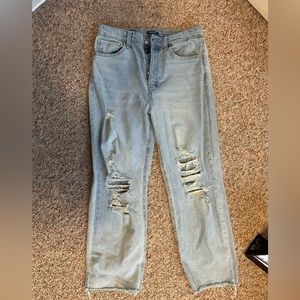 wild fable straight leg distressed jeans
